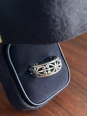 NOVICA Kenari Sterling Silver Band Ring Understanding Size 8